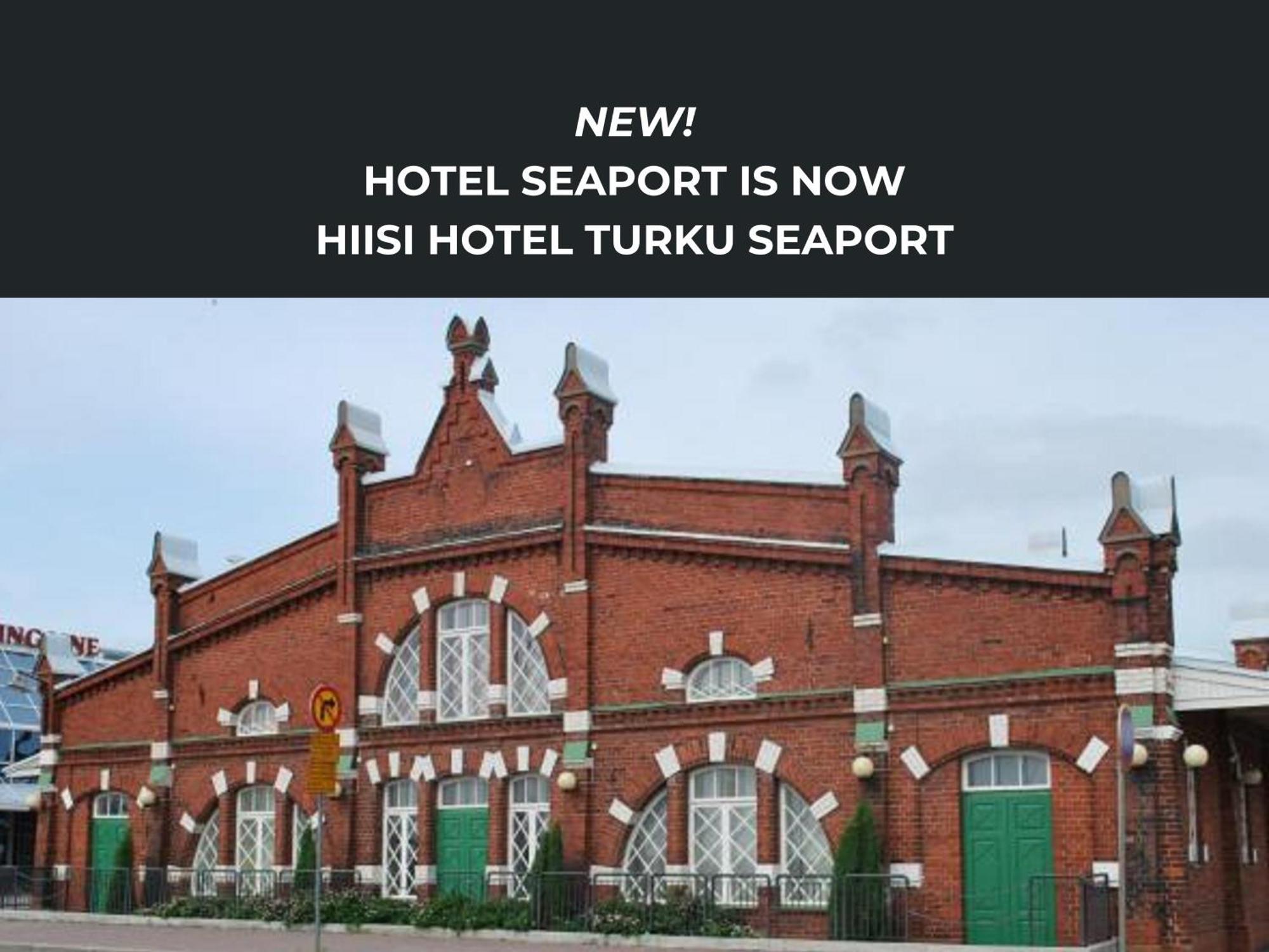 Hiisi Hotel Turku Seaport Esterno foto